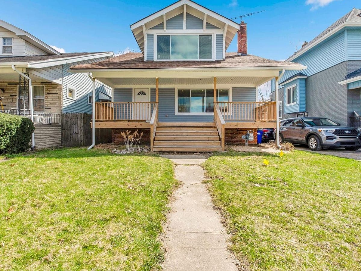 Front of the house